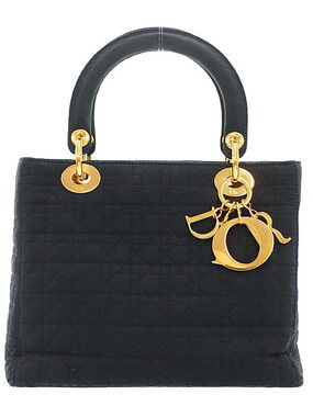 Christian Dior Cannage Quilted Lady Dior 2way bag